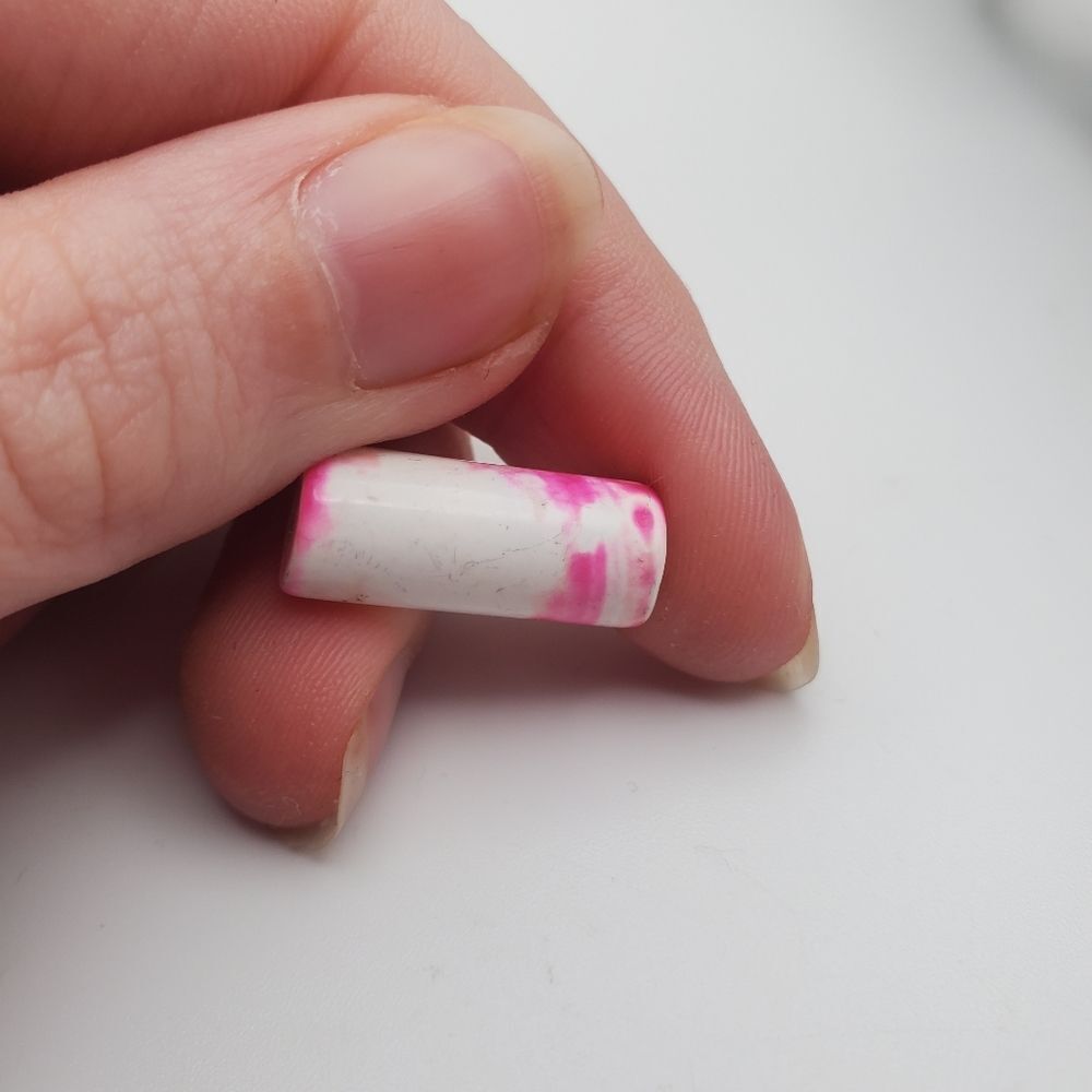 Barbie pink flute charm bead - Picture 1 of 3